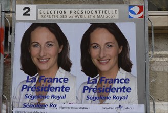 Affiches durant la campagne présidentielle de 2007