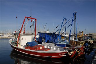2009, Hyères, 83400, bateaux, port, peche