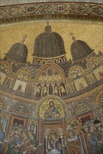 2009, basilique Saint Marc, mosaique de la porte di Sant'Alippio représentant la translation du