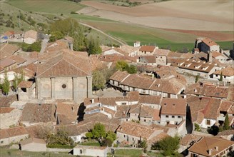 2009, Atienza, Eglise San Juan, Espagne : province de Guadalajara en Castille La Mancha, village