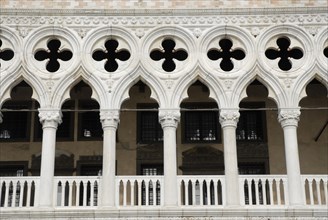 2009, façade, palais des Doges, Venise