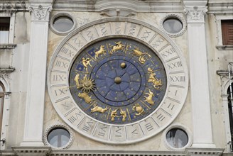 2009, signes du zodiaque, tour de l'horloge, Venise