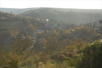 Bourgogne, octobre 2009, paysage automne