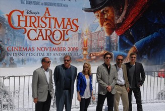 Festival de Cannes 2009 : équipe du film "A Christmas Carol"