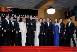 Festival de Cannes : équipe du film "Inglourious Basterds"