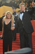 David Hasselhoff et Hayley Roberts, Festival de Cannes 2013