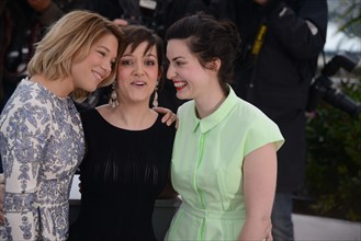 Léa Seydoux, Camille Lellouche et Rebecca Zlotowski, Festival de Cannes 2013