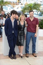 Louis Garrel, Valeria Bruni Tedeschi et Filippo Timi, Festival de Cannes 2013