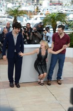 Louis Garrel, Valeria Bruni Tedeschi et Filippo Timi, Festival de Cannes 2013