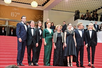 Equipe du film "Saint Laurent", Festival de Cannes 2014