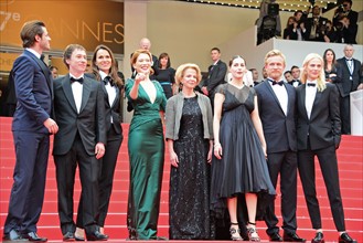 Equipe du film "Saint Laurent", Festival de Cannes 2014