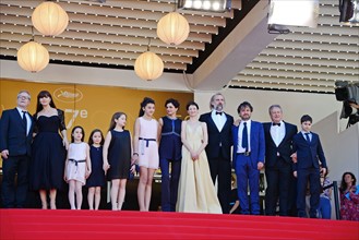 Equipe du film "Le Meraviglie", Festival de Cannes 2014