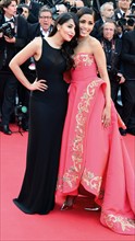 Leïla Bekhti et Freida Pinto, Festival de Cannes 2014