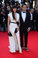 Aurélien Wiik et sa compagne, Festival de Cannes 2014