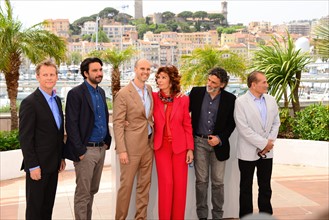 Cast and crew, "Voce umana", 2014 Cannes film Festival