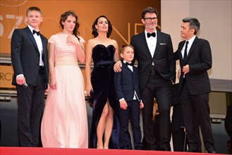 Cast and crew, "The search", 2014 Cannes film Festival