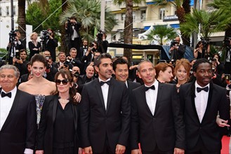 Cast and crew, "Qu'est-ce qu'on a fait au bon Dieu?", 2014 Cannes film Festival