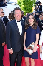 Jack Lang et sa fille Caroline, Festival de Cannes 2014