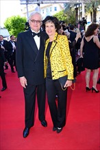 Bernard Fixot et Valérie-Anne Giscard d'Estaing, Festival de Cannes 2014