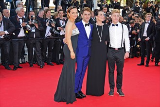 Equipe du film "Mommy", Festival de Cannes 2014
