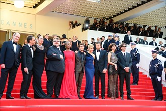 Pierre Lescure et les Membres du jury, Festival de Cannes 2015