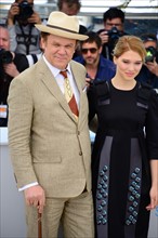 John C. Reilly et Léa Seydoux, Festival de Cannes 2015