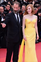 Vincent Lindon et Jessica Chastain, Festival de Cannes 2016