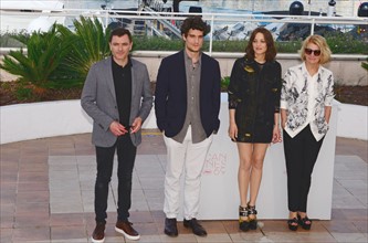 Crew of the film 'Mal de pierres', 2016 Cannes Film Festival