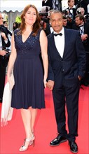 Pascal Légitimus et sa femme Adriana Santin, Festival de Cannes 2016