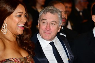 Robert De Niro with his wife Grace Hightower, 2016 Cannes Film Festival