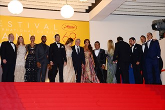 L'équipe du film "Hands of stone", Festival de Cannes 2016