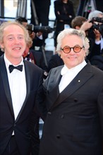 Arnaud Desplechin and Georges Miller, 2016 Cannes Film Festival