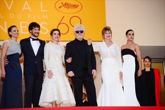 Crew of the film "Julieta", 2016 Cannes Film Festival