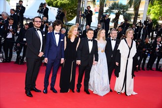 Crew of the film "Bacalaureat", 2016 Cannes Film Festival