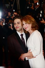 Xavier Dolan and Nathalie Baye, 2016 Cannes Film Festival