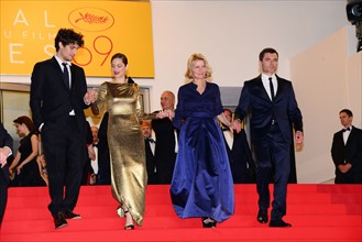 Equipe du film "Mal de pierres", Festival de Cannes 2016