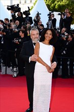 Luc Besson et sa femme Virginie Silla, Festival de Cannes 2016