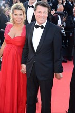 Laura Tenoudji et Christian Estrosi, Festival de Cannes 2017
