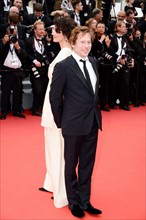 Jeanne Balibar, Mathieu Amalric, 2017 Cannes Film Festival