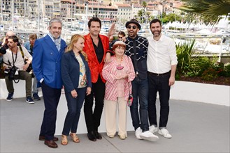 Equipe du film "Visages, villages", Festival de Cannes 2017
