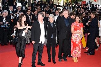 Crew of the film "Le vénérable W.", 2017 Cannes Film Festival