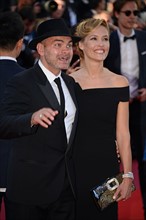Clovis Cornillac and Lilou Fogli, 2017 Cannes Film Festival