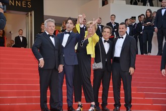 Equipe du film "The Meyerowitz Stories", Festival de Cannes 2017