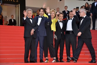 Equipe du film "The Meyerowitz Stories", Festival de Cannes 2017
