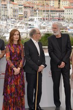 Isabelle Huppert, Jean-Louis Trintignant and Michael Haneke, 2017 Cannes Film Festival