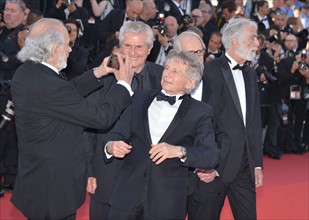 Montée des marches pour la soirée des 70 ans du Festival de Cannes