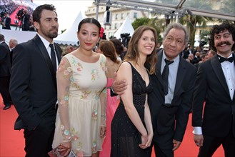 Daphne Patakia and Tony Gatlif, 2017 Cannes Film Festival