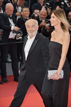 Gérard Jugnot and Patricia Campi, 2017 Cannes Film Festival