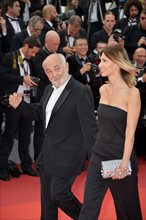 Gérard Jugnot and Patricia Campi, 2017 Cannes Film Festival