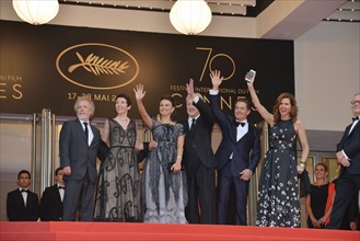Crew of the film 'Twin Peaks', 2017 Cannes Film Festival